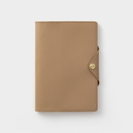 Flat Sketch B6 Slim Notebook & Planner Leather Cover / TOUCH & FLOW - bungu
