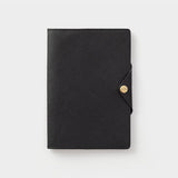 Flat Sketch B6 Slim Notebook & Planner Leather Cover / TOUCH & FLOW - bungu