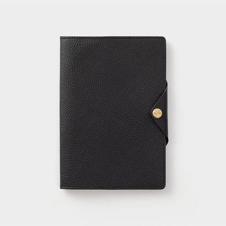 Flat Sketch B6 Slim Notebook & Planner Leather Cover / TOUCH & FLOW - bungu