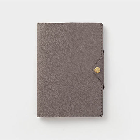 Flat Sketch B6 Slim Notebook & Planner Leather Cover / TOUCH & FLOW - bungu