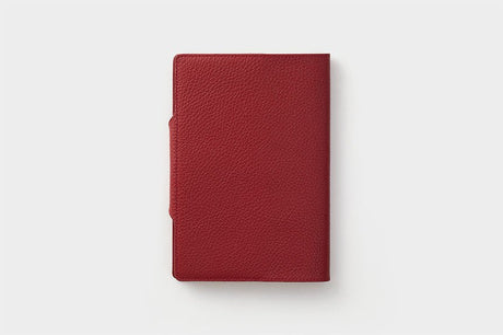 Flat Sketch B6 Slim Notebook & Planner Leather Cover / TOUCH & FLOW - bungu