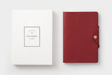 Flat Sketch B6 Slim Notebook & Planner Leather Cover / TOUCH & FLOW - bungu