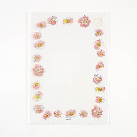 Fleur de Papier Clear File / DAIGO - bungu