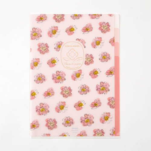 Fleur de Papier Clear File / DAIGO - bungu