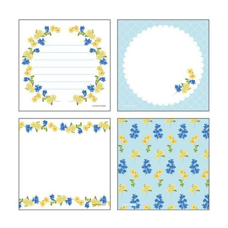 Fleurs de Papier Flower Memo Pad / DAIGO - bungu