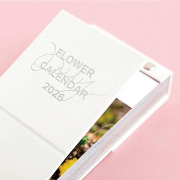Flower Daily Calendar 2026 / Shin Nihon Calendar - bungu