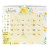 Country Time Floral Wall Calendar 2027 / MIDORI
