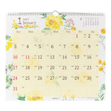 Country Time Floral Wall Calendar 2027 / MIDORI