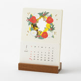 Seasons Peeping Desk Calendar 2027 / MIDORI