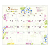 Country Time Floral Wall Calendar 2027 / MIDORI