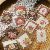 Foil Flake Stickers Kissa A La Mode – Post Office / BGM - bungu