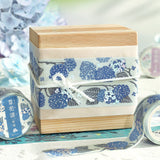 Foil - Stamped Masking Tape “Botanical Notes” Collection / BGM - bungu