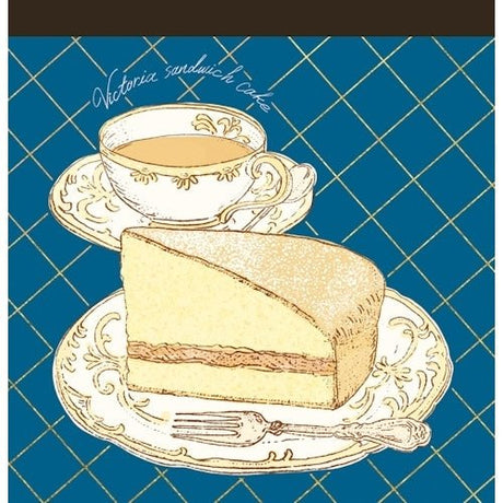 Foil Stamped Memo Pad Aya Inoue Sweets Series / Furukawashiko - bungu