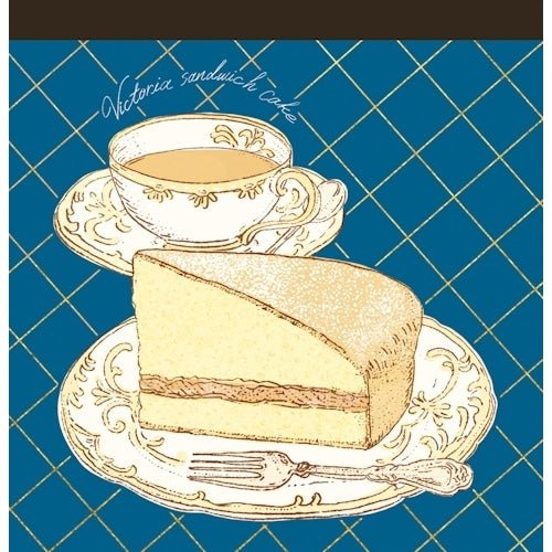Foil Stamped Memo Pad Aya Inoue Sweets Series / Furukawashiko - bungu