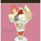 Foil Stamped Memo Pad Aya Inoue Sweets Series / Furukawashiko - bungu