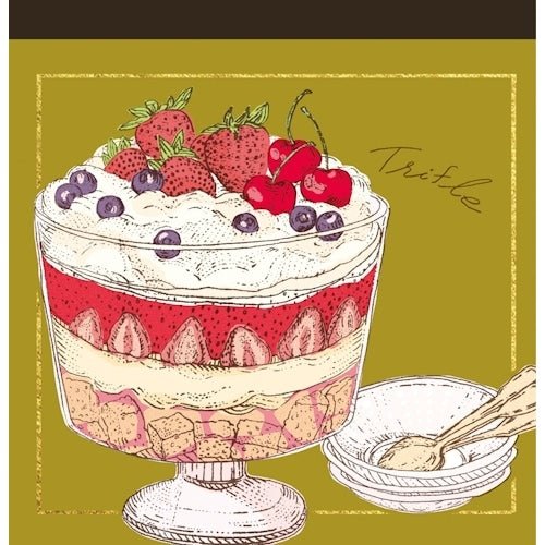 Foil Stamped Memo Pad Aya Inoue Sweets Series / Furukawashiko - bungu