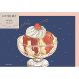 Foil Stamped Mini Letter Set Aya Inoue Sweets / Furukawashiko - bungu