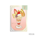 Foil-Stamped Postcard / Furukawashiko - bungu