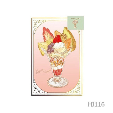 Foil-Stamped Postcard / Furukawashiko - bungu