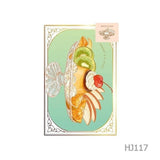 Foil-Stamped Postcard / Furukawashiko - bungu