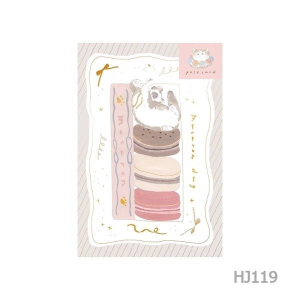 Foil-Stamped Postcard / Furukawashiko - bungu