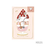 Foil-Stamped Postcard / Furukawashiko - bungu
