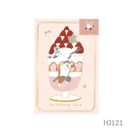 Foil-Stamped Postcard / Furukawashiko - bungu
