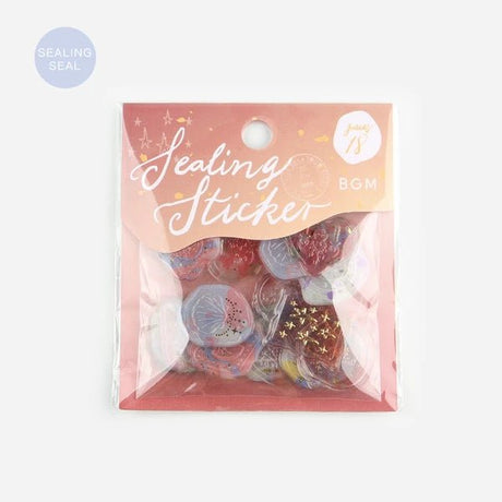 Foil Stamping "Phantom Flower" Sealing Sticker / Background Music - bungu