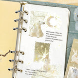 Foil Stamping "Stardust Magic" Clear Stickers / Background Music - bungu