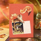 Foil Stamping "Stardust Magic" Clear Stickers / Background Music - bungu