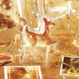 Foil Stamping "Stardust Magic" Clear Stickers / Background Music - bungu