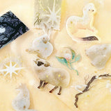 Foil Stamping "Stardust Magic" Clear Stickers / Background Music - bungu