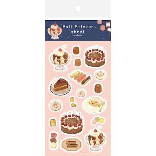 Foil Sticker Sheet Aya Inoue Series / Furukawashiko - bungu