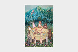 Art Touch Rumi Kawagoe Floral Pattern Postcards / TOUCH & FLOW