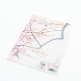 Four Seasons Flowers and Birds Scroll A5 Clear File / Benrido - bungu