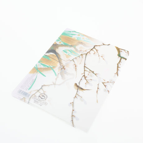 Four Seasons Flowers and Birds Scroll A5 Clear File / Benrido - bungu