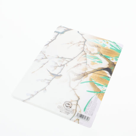 Four Seasons Flowers and Birds Scroll A5 Clear File / Benrido - bungu