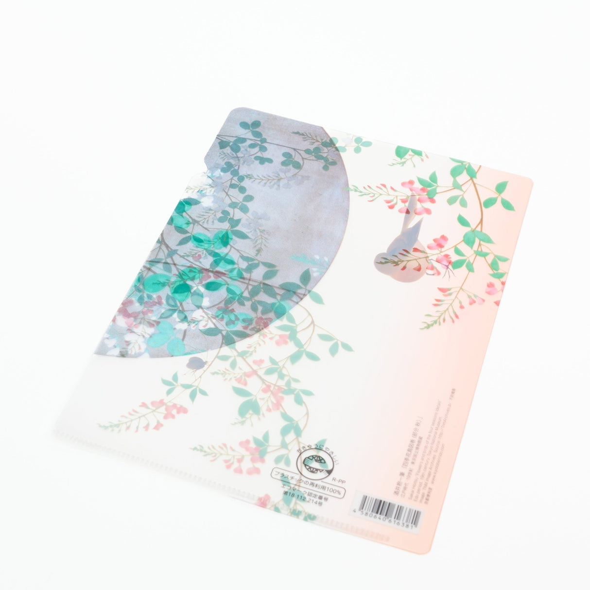 Four Seasons Flowers and Birds Scroll A5 Clear File / Benrido - bungu