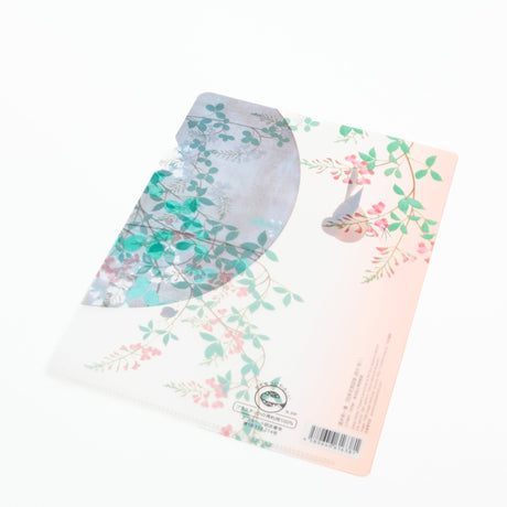 Four Seasons Flowers and Birds Scroll A5 Clear File / Benrido - bungu