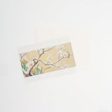 Four Seasons Flowers and Birds Scroll Greeting Card / Benrido - bungu
