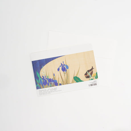 Four Seasons Flowers and Birds Scroll Greeting Card / Benrido - bungu