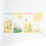 Four Seasons Flowers and Birds Scroll Letter Paper / Benrido - bungu