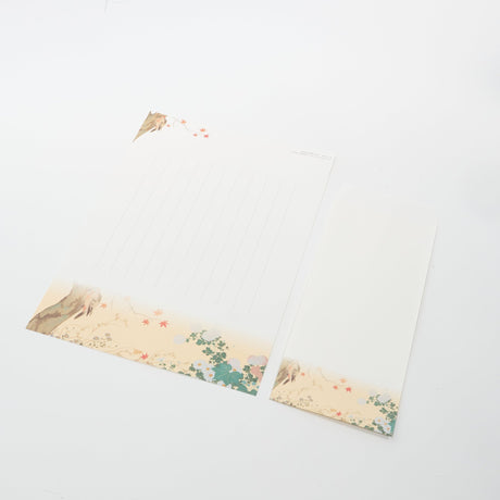 Four Seasons Flowers and Birds Scroll Letter Set / Benrido - bungu
