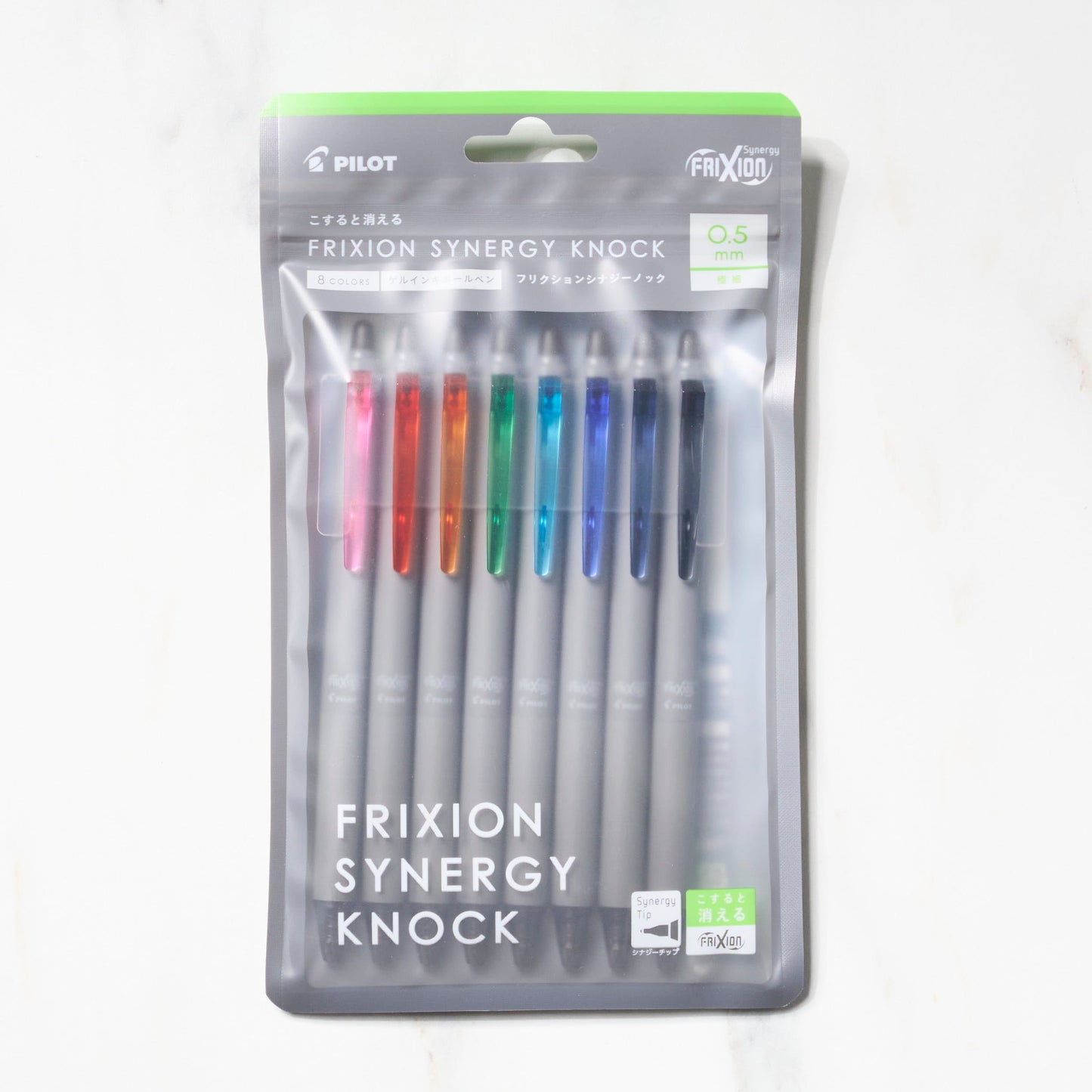 Frixion Synergy Knock 8 Color Ballpoint Pen Set / Pilot - bungu