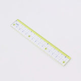 Fun Learning Straight Ruler 15cm / Sonic - bungu