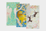 Art Touch Kazuko Furuta Postcard CW Print / TOUCH & FLOW