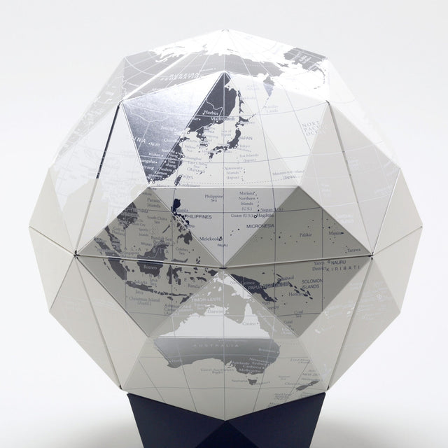 Geodesic Paper Globe Assembling Kit / Marumo Printing Stationery - bungu