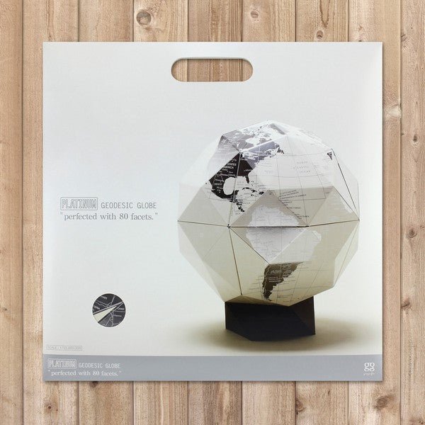 Geodesic Paper Globe Assembling Kit / Marumo Printing Stationery - bungu