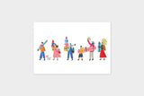 Art Touch Aiko Poole Postcards / TOUCH & FLOW