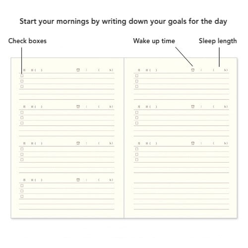 Good Morning Diary / Midori DESIGNPHIL - bungu